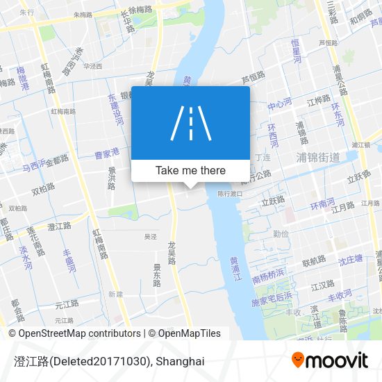 澄江路(Deleted20171030) map