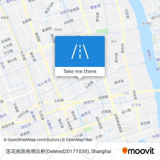 莲花南路南潮浜桥(Deleted20171030) map