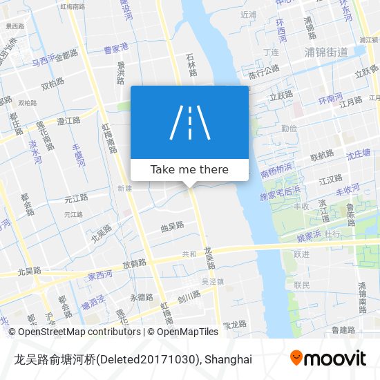 龙吴路俞塘河桥(Deleted20171030) map
