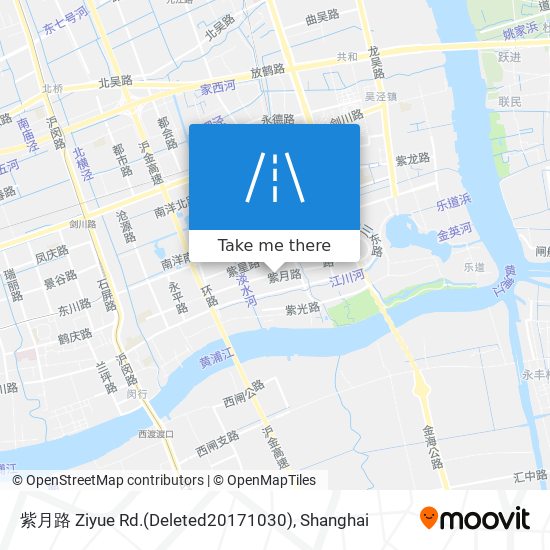 紫月路 Ziyue Rd.(Deleted20171030) map