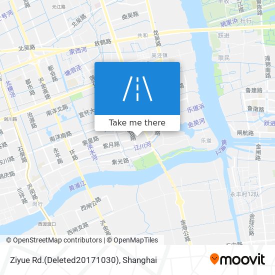 Ziyue Rd.(Deleted20171030) map