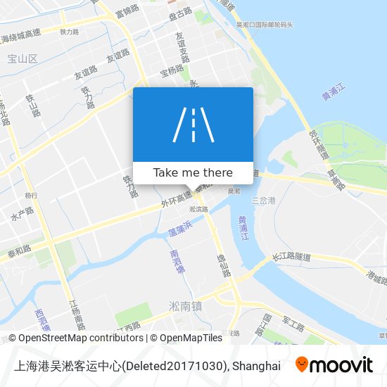 上海港吴淞客运中心(Deleted20171030) map