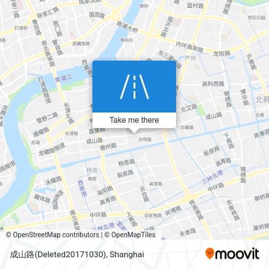 成山路(Deleted20171030) map