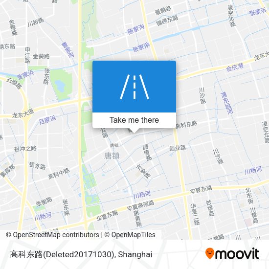 高科东路(Deleted20171030) map