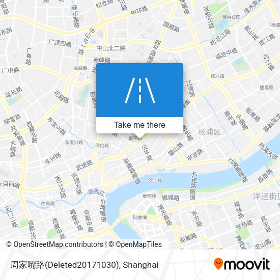 周家嘴路(Deleted20171030) map