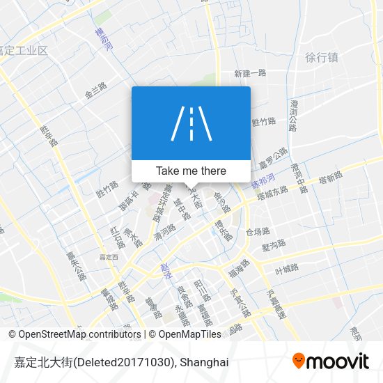 嘉定北大街(Deleted20171030) map