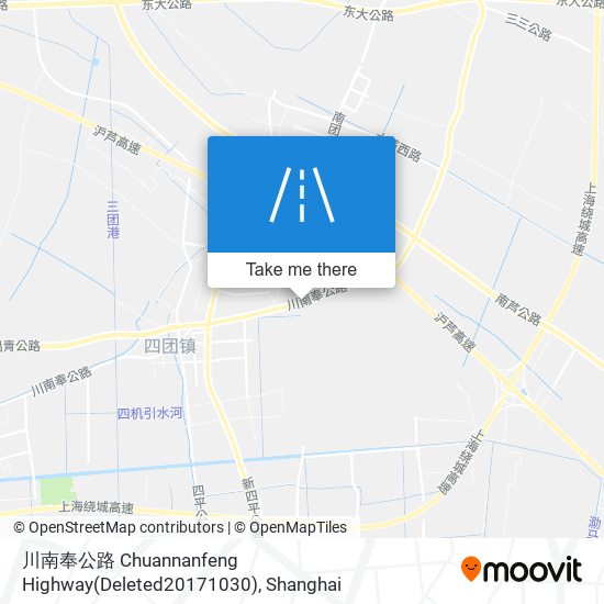 川南奉公路 Chuannanfeng Highway map