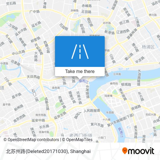 北苏州路(Deleted20171030) map