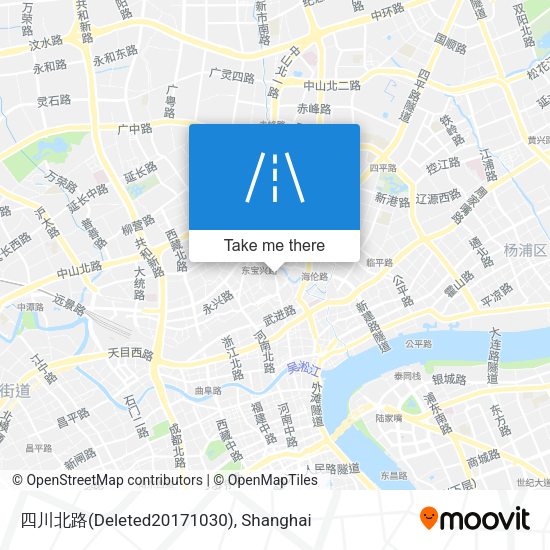 四川北路(Deleted20171030) map