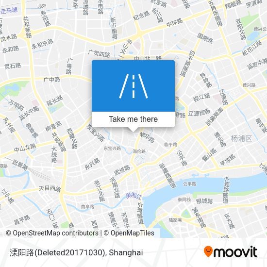溧阳路(Deleted20171030) map