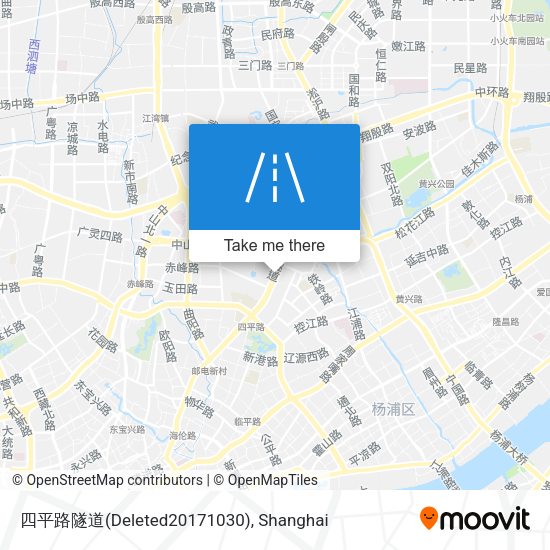 四平路隧道(Deleted20171030) map