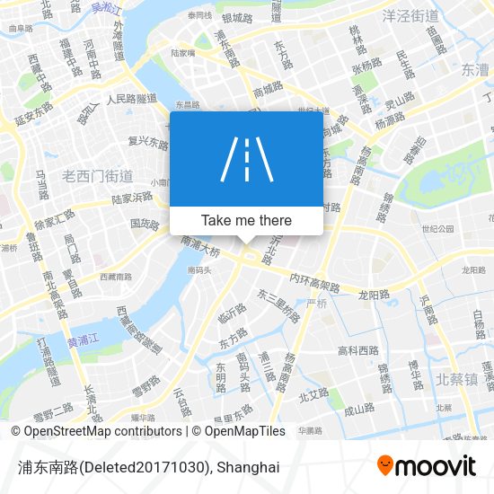 浦东南路(Deleted20171030) map