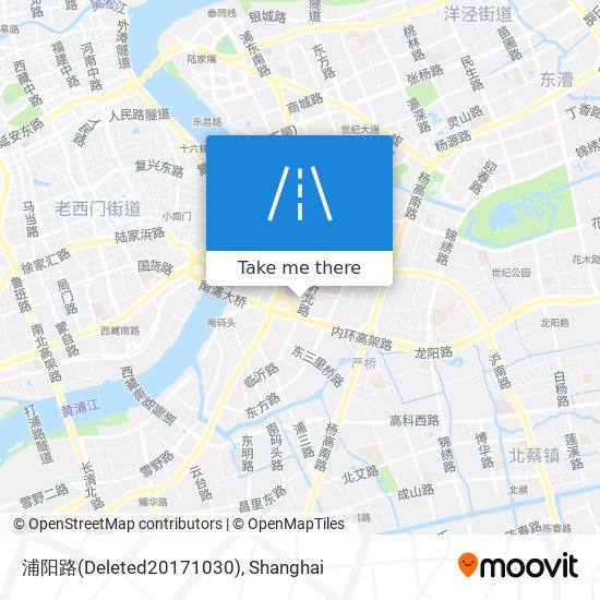 浦阳路(Deleted20171030) map
