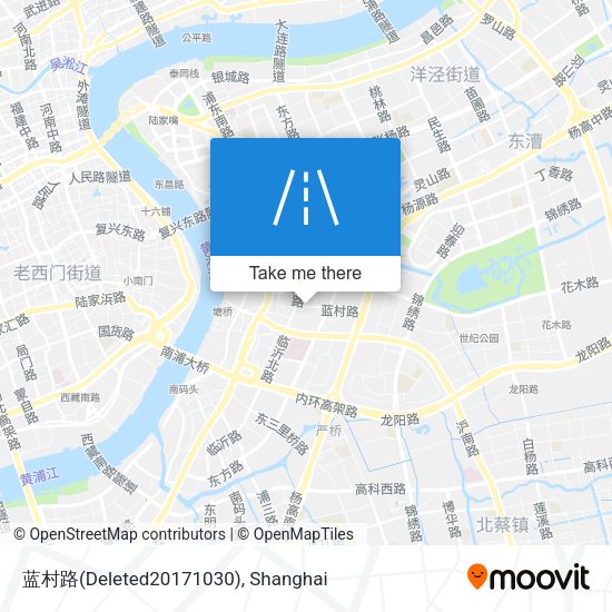 蓝村路(Deleted20171030) map