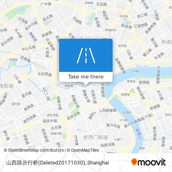 山西路步行桥(Deleted20171030) map