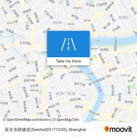 延安东路隧道(Deleted20171030) map