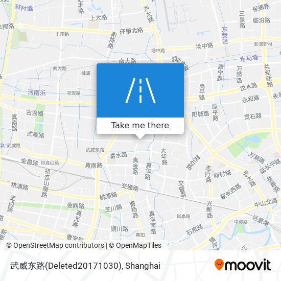 武威东路(Deleted20171030) map