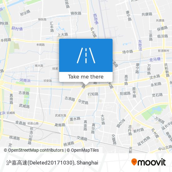 沪嘉高速(Deleted20171030) map