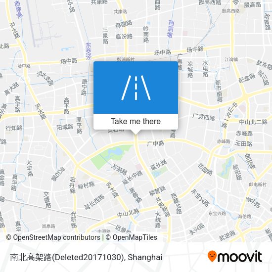 南北高架路(Deleted20171030) map