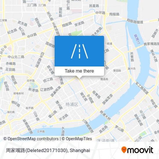 周家嘴路(Deleted20171030) map