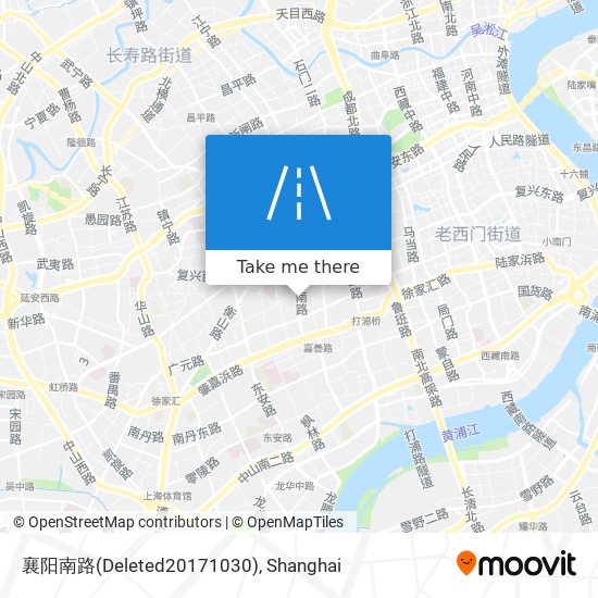 襄阳南路(Deleted20171030) map