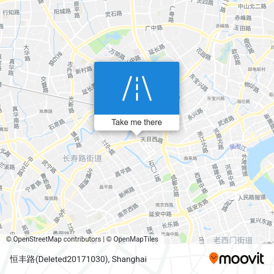 恒丰路(Deleted20171030) map