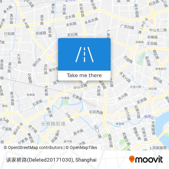 谈家桥路(Deleted20171030) map