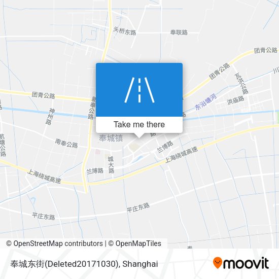 奉城东街(Deleted20171030) map