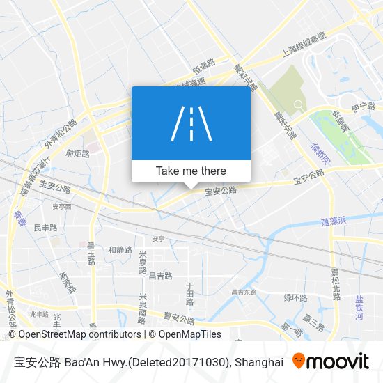 宝安公路 Bao'An Hwy.(Deleted20171030) map