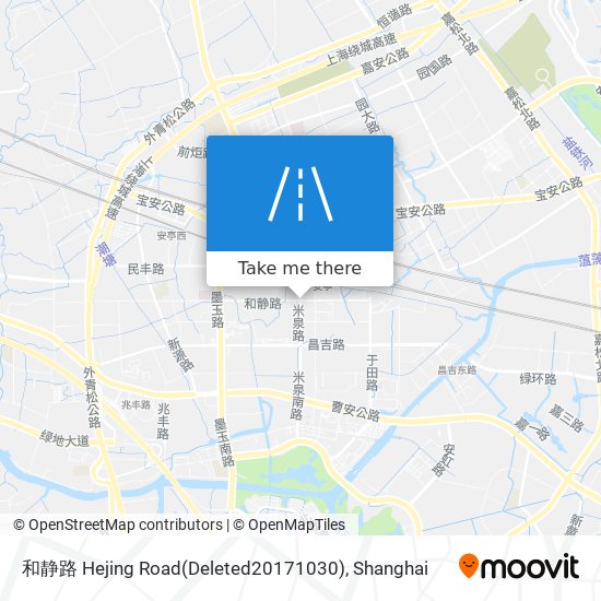 和静路 Hejing Road(Deleted20171030) map