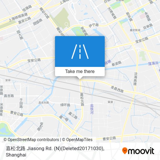 嘉松北路 Jiasong Rd. (N)(Deleted20171030) map