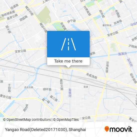 Yangao Road(Deleted20171030) map