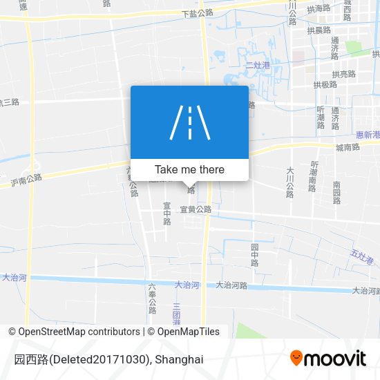 园西路(Deleted20171030) map