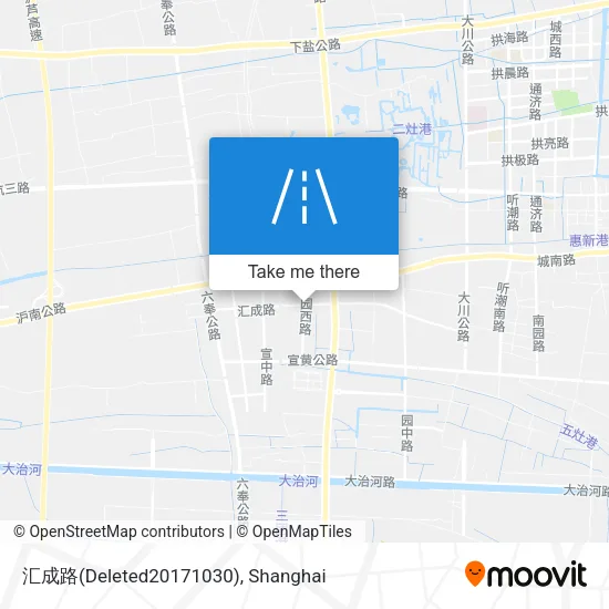 汇成路(Deleted20171030) map