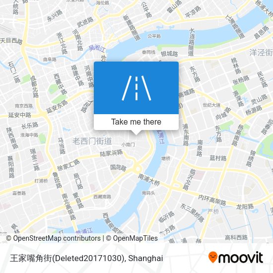 王家嘴角街(Deleted20171030) map
