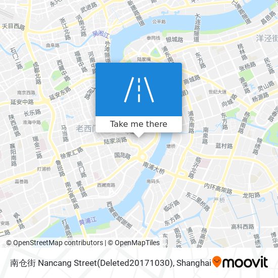 南仓街 Nancang Street(Deleted20171030) map