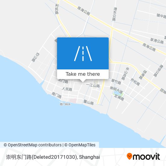 崇明东门路(Deleted20171030) map