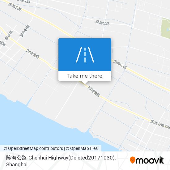 陈海公路 Chenhai Highway(Deleted20171030) map