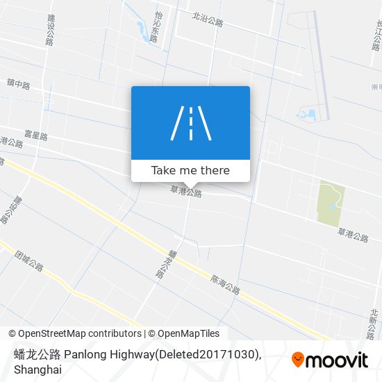 蟠龙公路 Panlong Highway(Deleted20171030) map