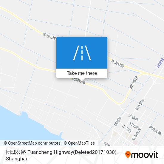 团城公路 Tuancheng Highway(Deleted20171030) map