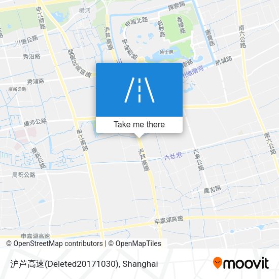 沪芦高速(Deleted20171030) map