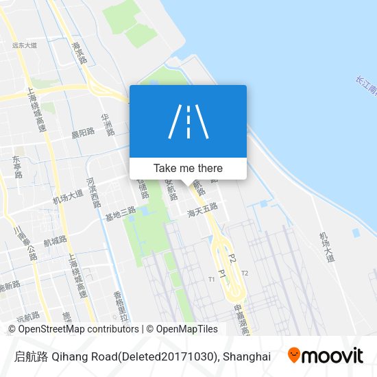 启航路 Qihang Road(Deleted20171030) map