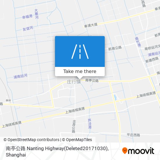南亭公路 Nanting Highway(Deleted20171030) map
