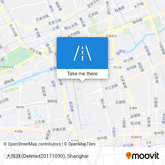 大陈路(Deleted20171030) map