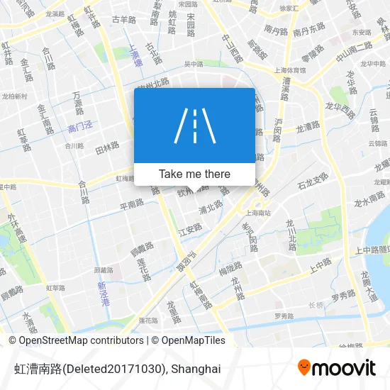 虹漕南路(Deleted20171030) map