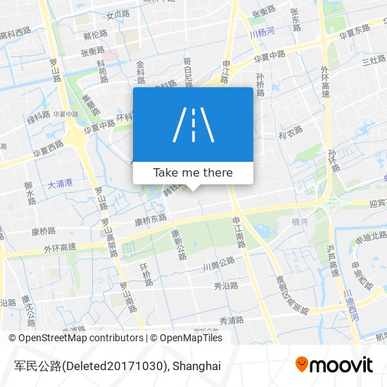 军民公路(Deleted20171030) map