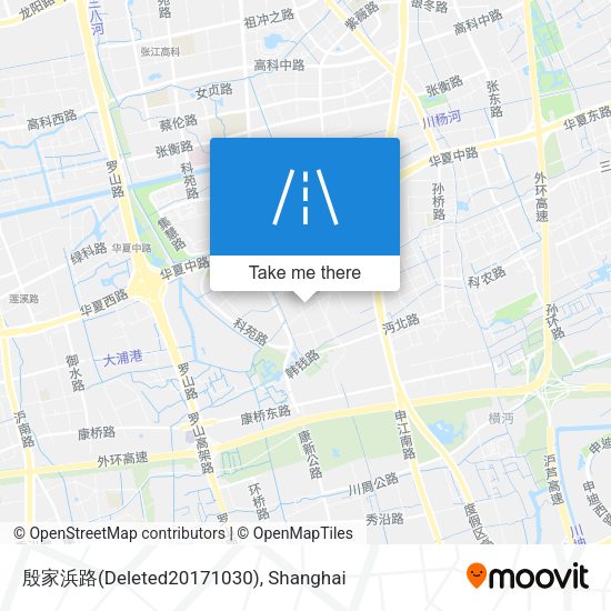 殷家浜路(Deleted20171030) map