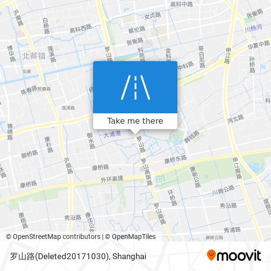 罗山路(Deleted20171030) map