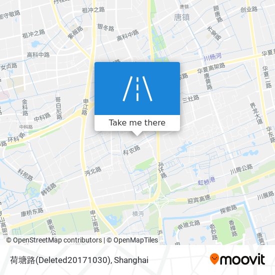 荷塘路(Deleted20171030) map