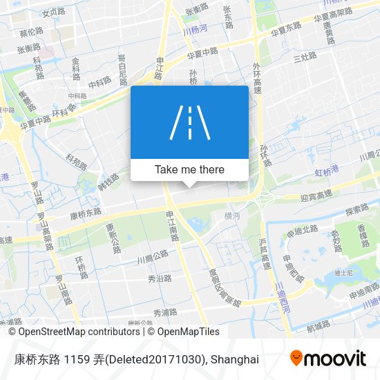 康桥东路 1159 弄(Deleted20171030) map
